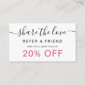 modern minimalist black and white 名刺 (正面)