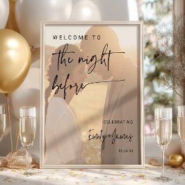 Modern Minimalist Black and White Photo Rehearsal ポスター