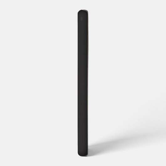 Modern Minimalist Black Executive QR Code Monogram Samsung Galaxyケース (左側面)