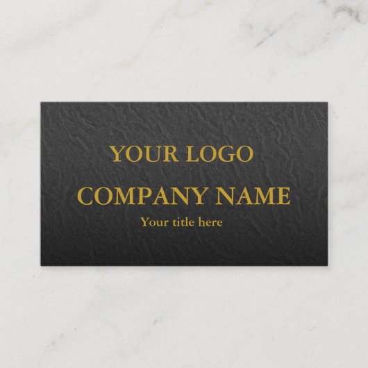 Modern Minimalist Business Card 名刺 (正面)