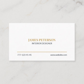 Modern Minimalist Business Card Editable Template 名刺