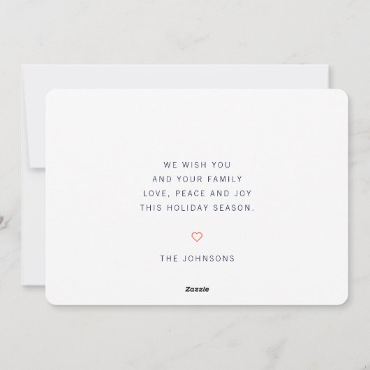 Modern Minimalist Chic Ugly Knitted Sweater シーズンカード (裏面)