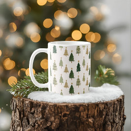 Modern Minimalist Christmas Mug コーヒーマグカップ