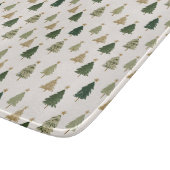 Modern Minimalist Christmas Tree Cutting Board カッティングボード (角)