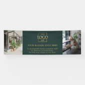 Modern Minimalist Custom Business Logo  横断幕 (横)