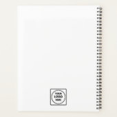 Modern Minimalist | Custom Corporate Logo Planner プランナー手帳 (裏面)