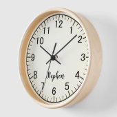 Modern Minimalist Custom Wall Clock 壁時計 (傾斜)