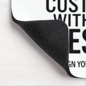  Modern Minimalist Customizable 9.25x7.75" マウスパッド (コーナー)