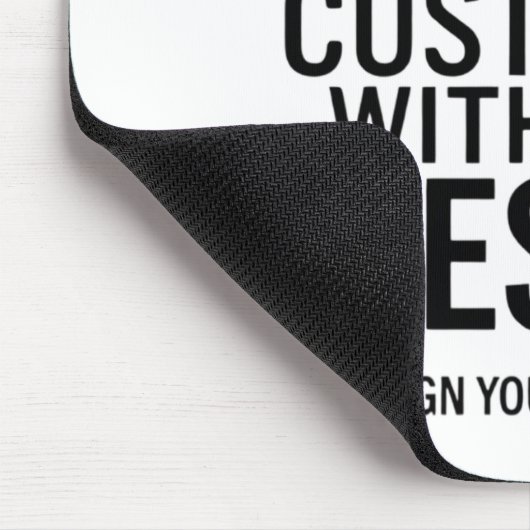  Modern Minimalist Customizable 9.25x7.75" マウスパッド (コーナー)