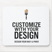  Modern Minimalist Customizable 9.25x7.75" マウスパッド (正面)