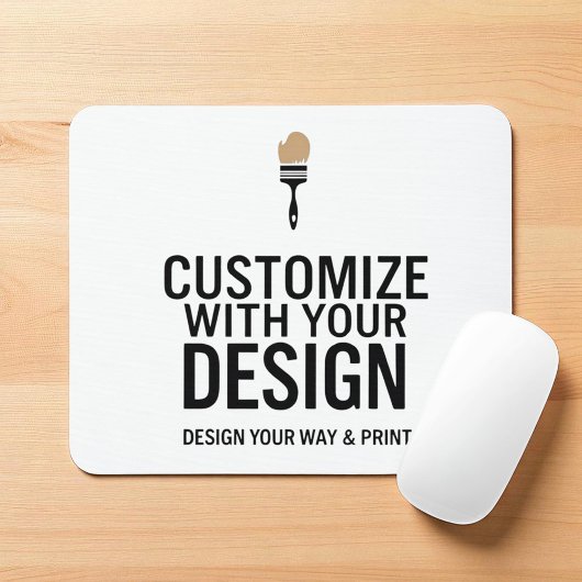  Modern Minimalist Customizable 9.25x7.75" マウスパッド