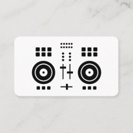 Modern Minimalist DJ  名刺