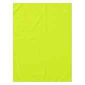 Modern Minimalist Elegant Chartreuse Yellow  テーブルクロス (正面)
