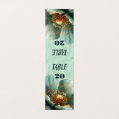 Modern Minimalist Emerald and Gold Wedding (外部フラット)