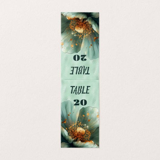 Modern Minimalist Emerald and Gold Wedding (外部フラット)