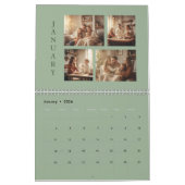 Modern Minimalist Family Photo Calendar 2026 カレンダー (1月 2026)