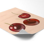 Modern Minimalist Fruit Art Print ポスター (角)