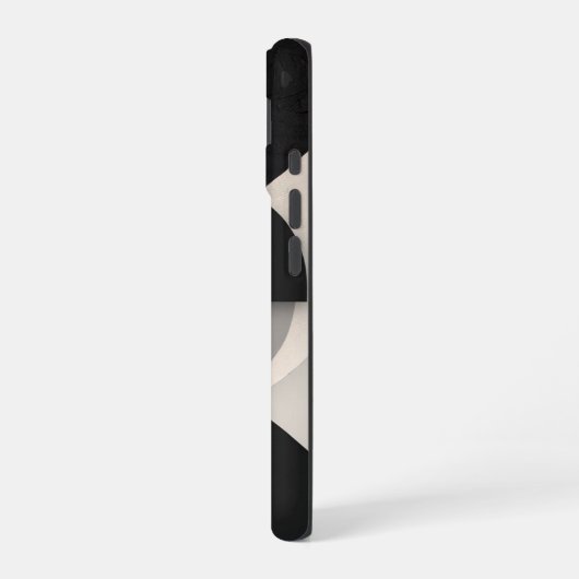 Modern Minimalist Geometric  iPhone 16ケース (左側面)