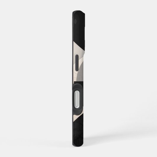 Modern Minimalist Geometric  iPhone 16ケース (右側面)