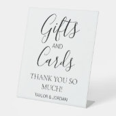 Modern Minimalist Gifts and Cards 台座サイン (正面)