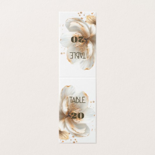 Modern Minimalist Gold and White Wedding (外部フラット)