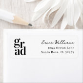 Modern Minimalist Grad Script ラベル (インサイチュ)