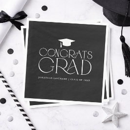 Modern Minimalist Graduation  スタンダードランチョンナプキン
