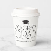 Modern Minimalist Graduation  紙コップ (裏面)