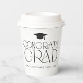 Modern Minimalist Graduation  紙コップ (正面)