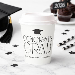 Modern Minimalist Graduation  紙コップ