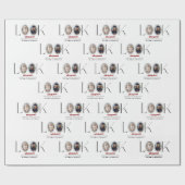 Modern Minimalist Graduation Announcement Photo  ラッピングペーパー (フラット)