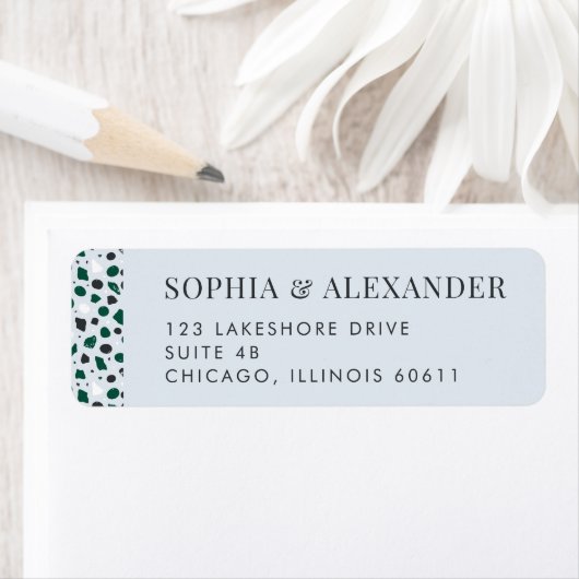 Modern Minimalist Horizontal Names ラベル (インサイチュ)