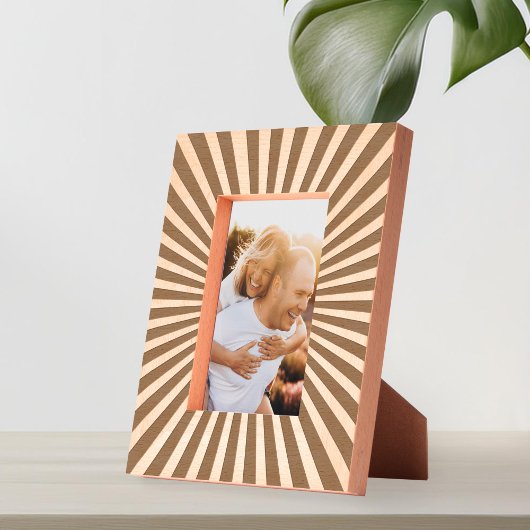 Modern Minimalist Line Pattern レーザー彫刻フレーム