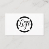 Modern Minimalist Logo | Custom Icons Social Media 名刺 (裏面)