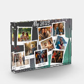 | Modern Minimalist Love Keepsake, Personalized フォトブロック (左)