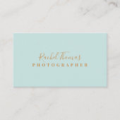 Modern Minimalist Luxury Chic Stylish Professional 名刺 (正面)