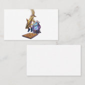 Modern Minimalist Luxury Cyber Shark - Neon Aesthe 名刺 (正面/裏面)