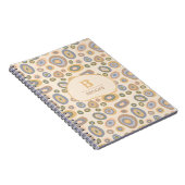 Modern Minimalist Organic Personalized ノートブック (右側)