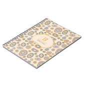 Modern Minimalist Organic Personalized ノートブック (左側)