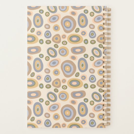 Modern Minimalist Organic Personalized Planner プランナー手帳 (裏面)