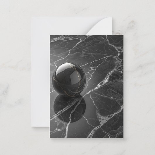 Modern Minimalist Pink-Purple Border Template ノートカード (裏面)