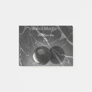 Modern Minimalist Pink-Purple Border Template ポストイット