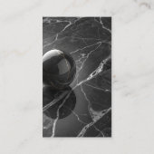 Modern Minimalist Pink-Purple Border Template ロイヤリティカード (裏面)