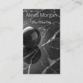 Modern Minimalist Pink-Purple Border Template ロイヤリティカード