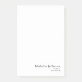 Modern Minimalist Plain Simple Creative ポストイット (正面)