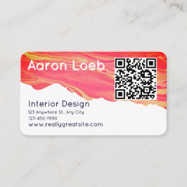 Modern Minimalist Professional Business Card 名刺