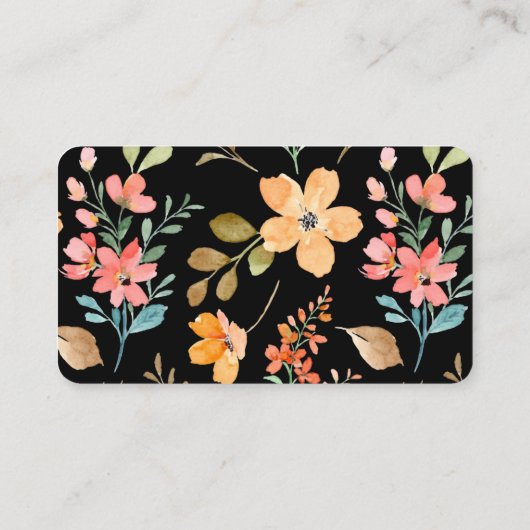 Modern Minimalist Professional Business Card 名刺 (裏面)