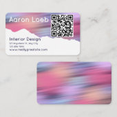 Modern Minimalist Professional Business Card 名刺 (正面/裏面)