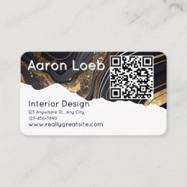 Modern Minimalist Professional Business Card 名刺