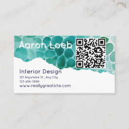 Modern Minimalist Professional Business Card 名刺